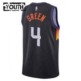 Dres Phoenix Suns Jalen Green Nike 2025-26 City Edition Crno Swingman - Dječji